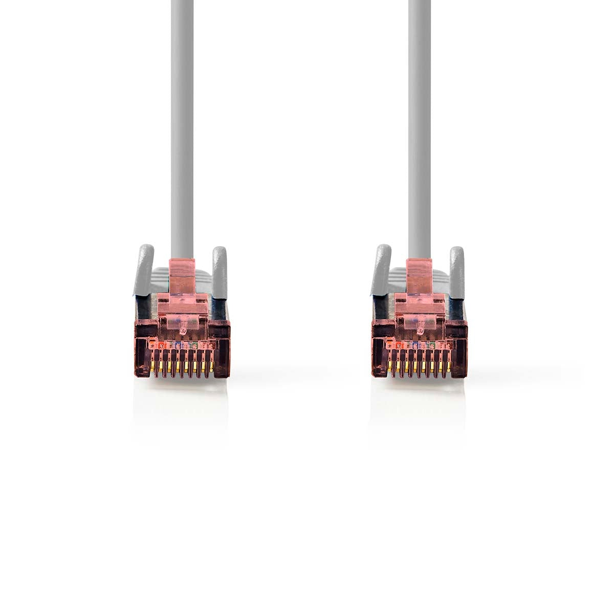 CAT6 Network Cable | RJ45 male | RJ45 male | S/FTP | 0.50 m | Indoor | Round | PVC | Gray | Box