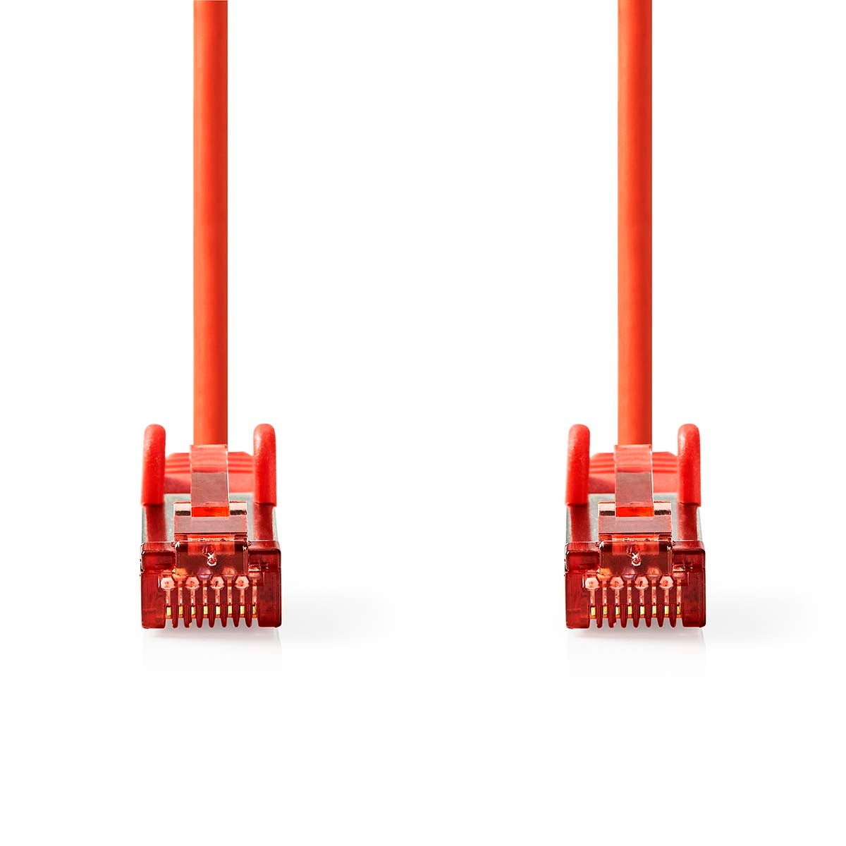 CAT6 Network Cable | RJ45 male | RJ45 male | S/FTP | 20.0 m | Round | LSZH | Red | Plastic bag
