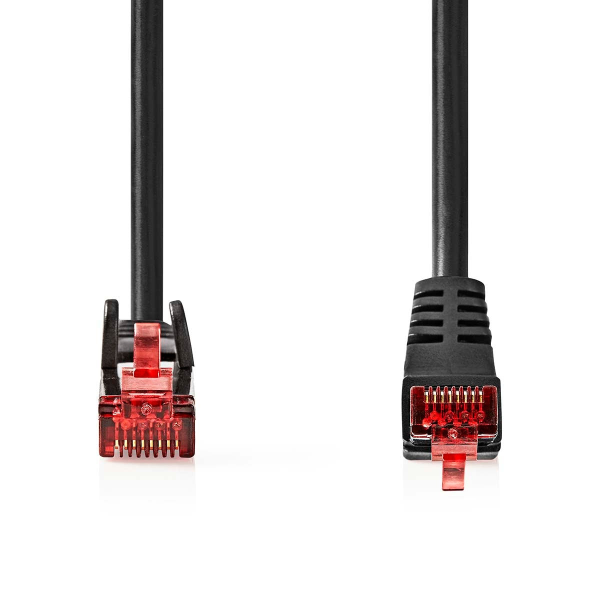 CAT6 Network Cable | RJ45 male | RJ45 male | SF/UTP | 3.00 m | Round | LSZH | Black | Plastic bag