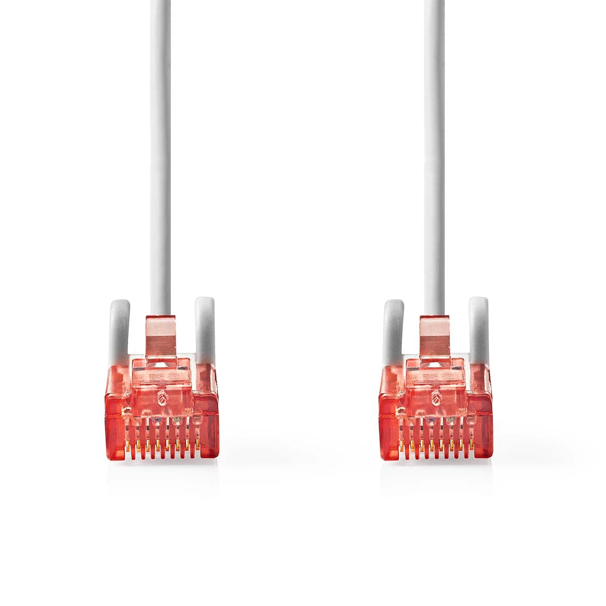 CAT6 Network Cable | RJ45 male | RJ45 male | U/UTP | 10.0 m | Round | PVC | Gray | Label