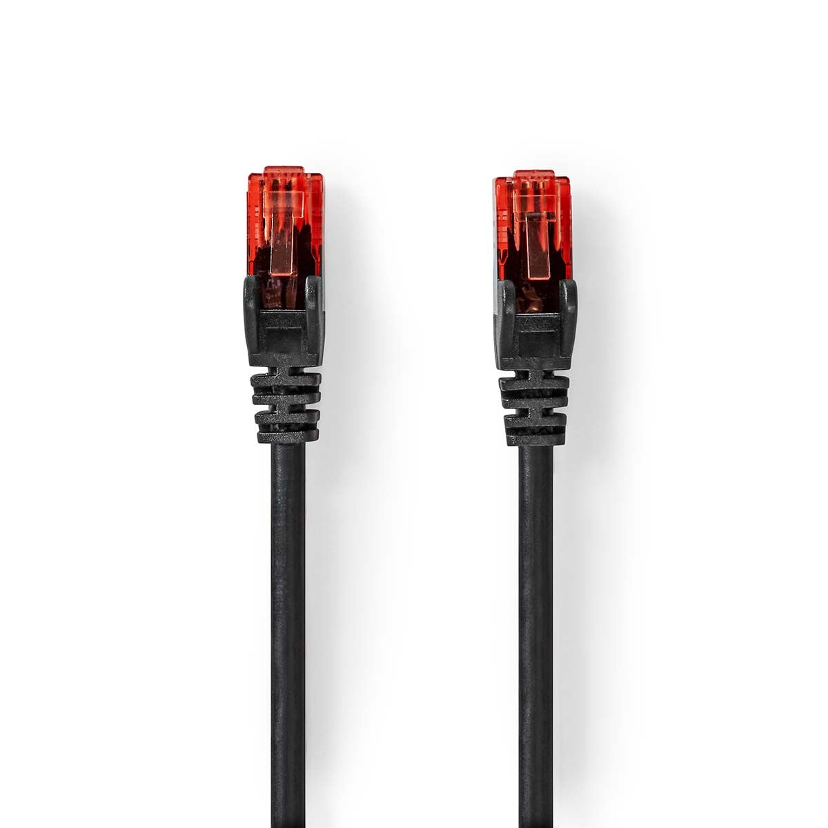 CAT6 Network Cable | RJ45 male | RJ45 male | U/UTP | 20 m | Outdoors | Round | PVC | Black | Box
