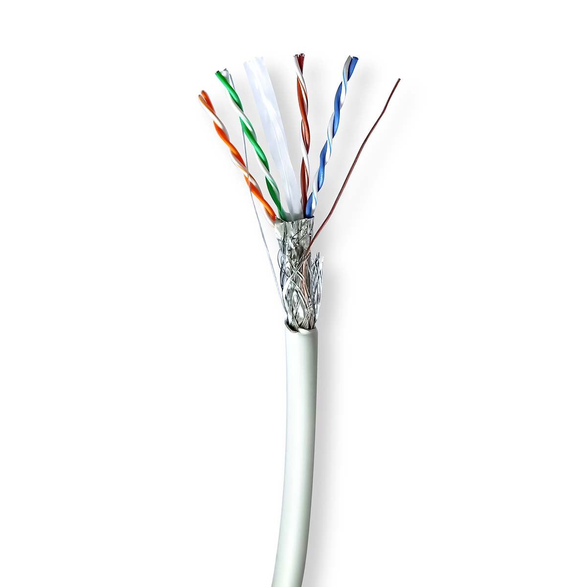 CAT6 S/FTP Solid Bare Copper Network Cable, 305m, LSZH