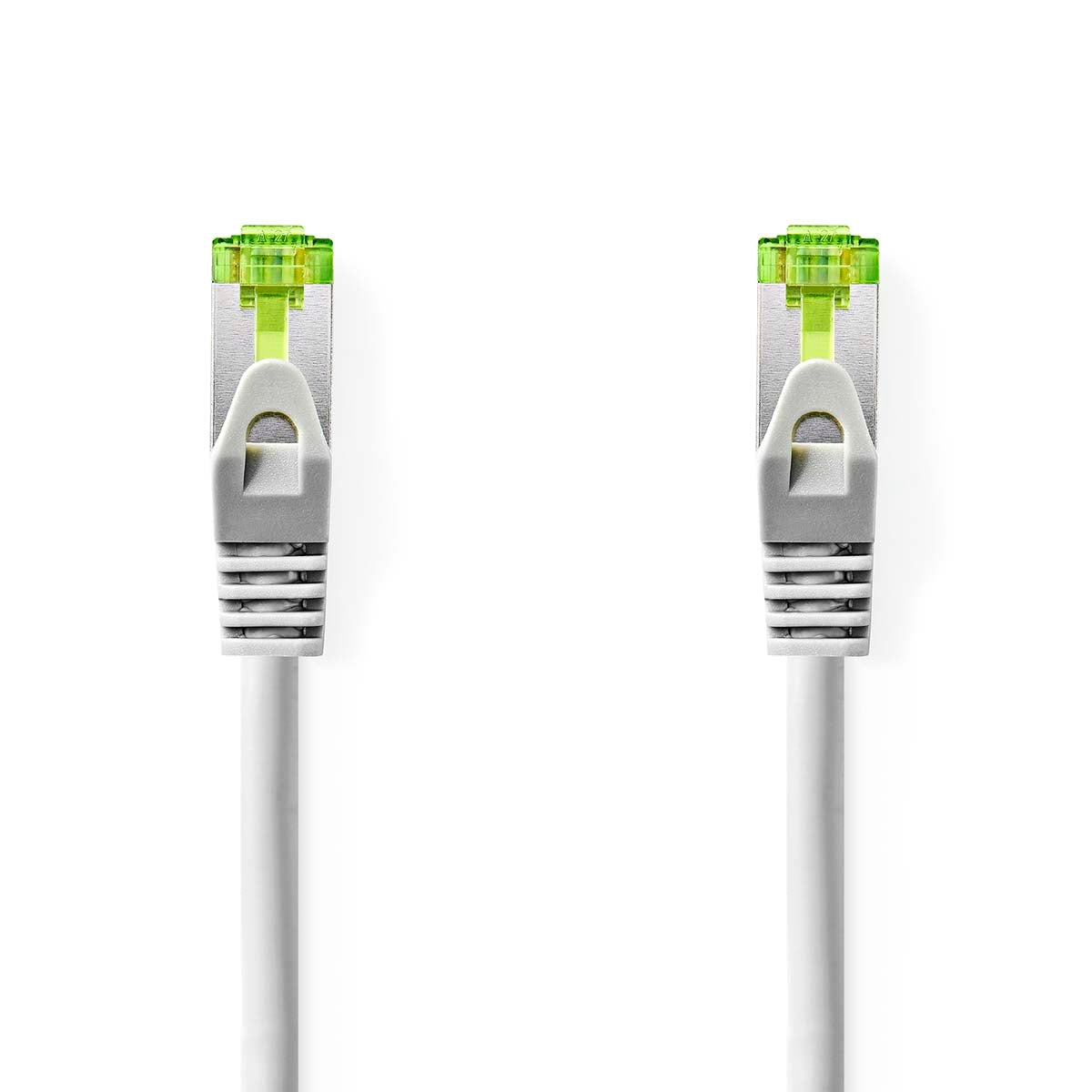 CAT7 network cable | S/FTP | RJ45 male | RJ45 male | 5.0 m | Snagless | Round | LSZH | Gray | Plastic bag