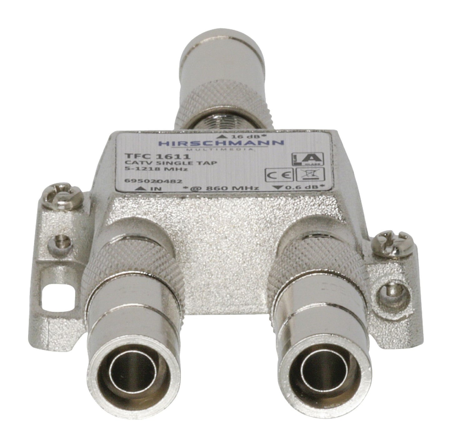CATV Splitter 1.0 dB / 5-1218 MHz - 1 Output