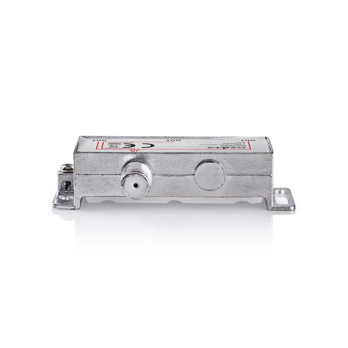 CATV Splitter | 5 - 1000 MHz | insertion loss: 6.8 dB | Number of outputs: 3 | 75 Ohm | Zinc Alloy
