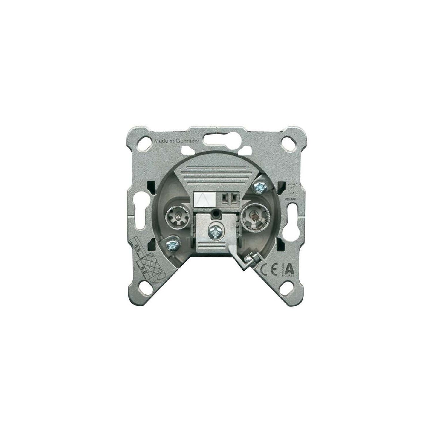 CATV Wall socket 30 dB 2 Outputs Metal