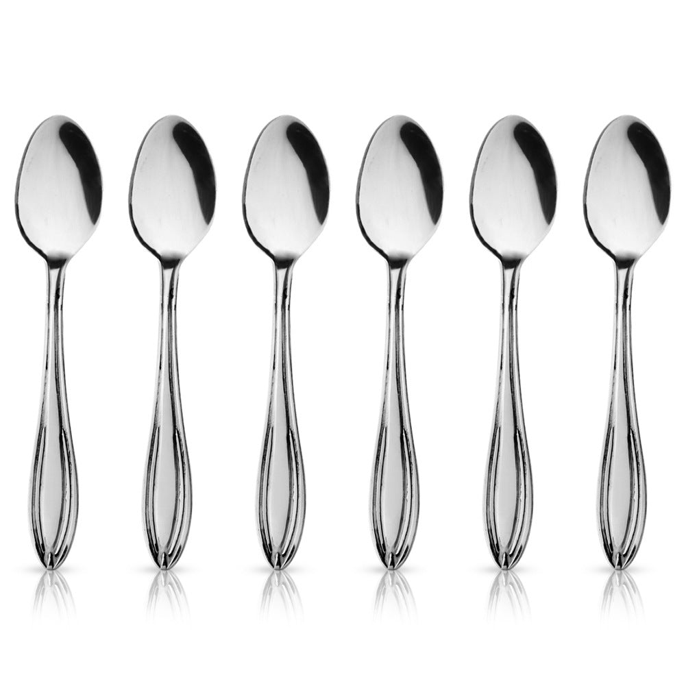 CONIC steel espresso coffee spoons 6 pcs.