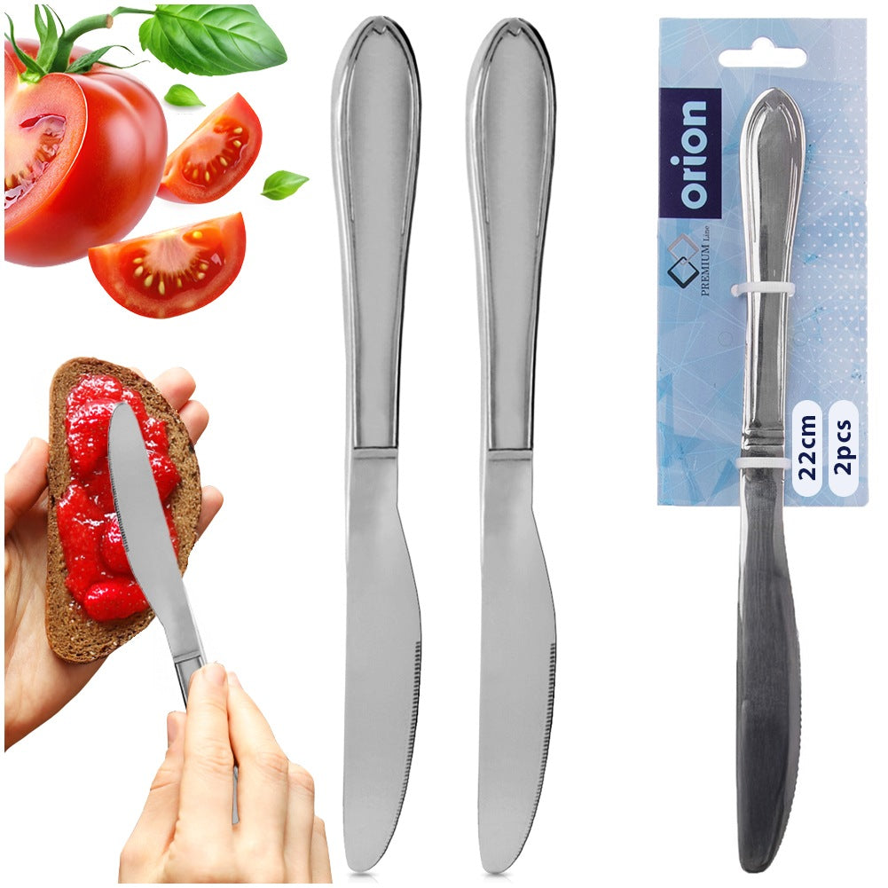 CONIC steel table knives 2 pcs.