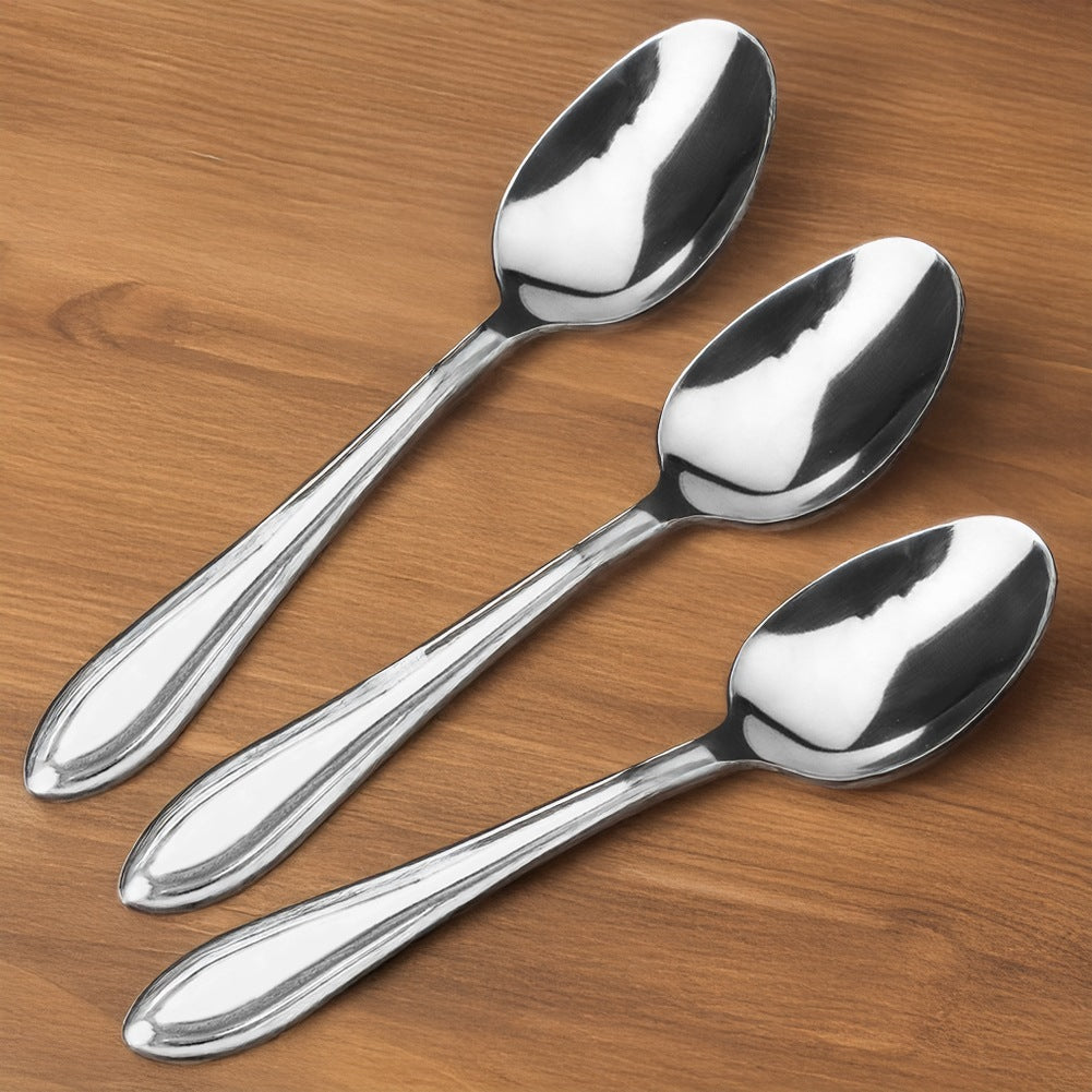 CONIC steel table spoons 3 pcs.