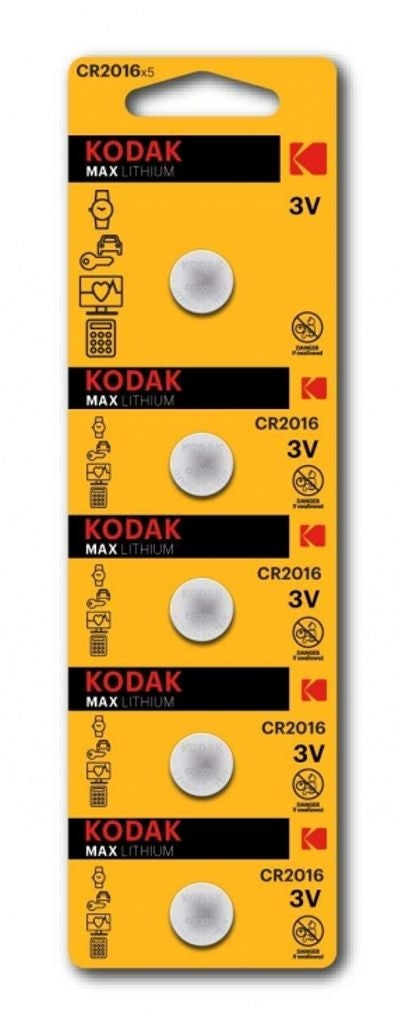 CR2016 5-pack Kodak