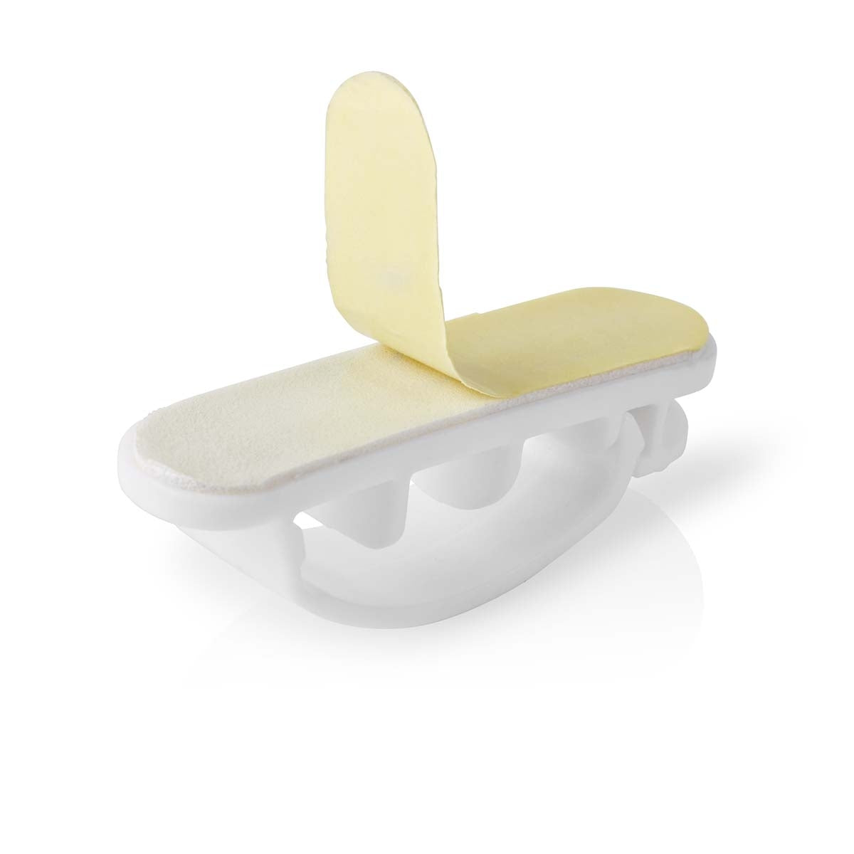 Cable Management | Cable clamp | Locked | 3 pcs. | Number of seats: 3 Discs | Maximum cable thickness: 7.5 mm | Polypropylene | White