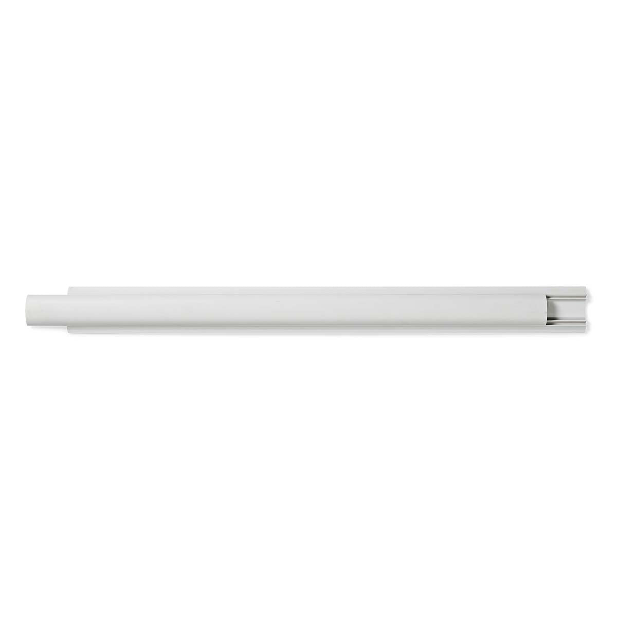 Cable Management | Channel | 1 pc. | Maximum cable thickness: 16 mm | PVC | White