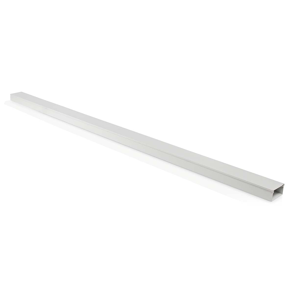 Cable Management | Channel | 1 pc. | Maximum cable thickness: 25 mm | Aluminum | White