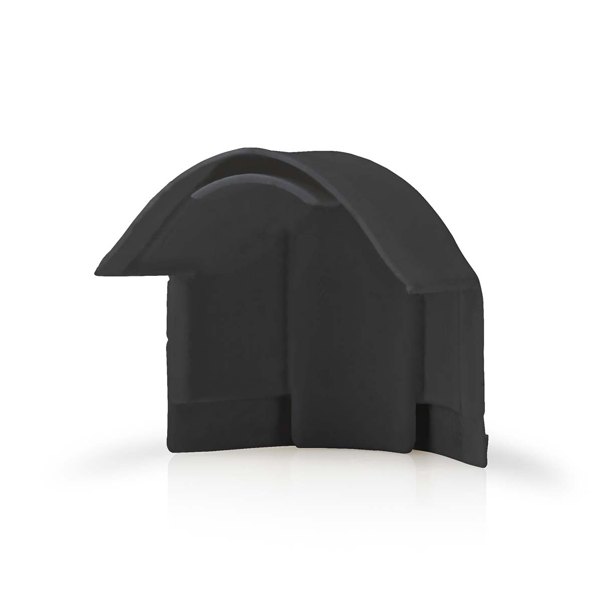 Cable Management | Channel | Over the corner | 1 pc. | PVC | Black