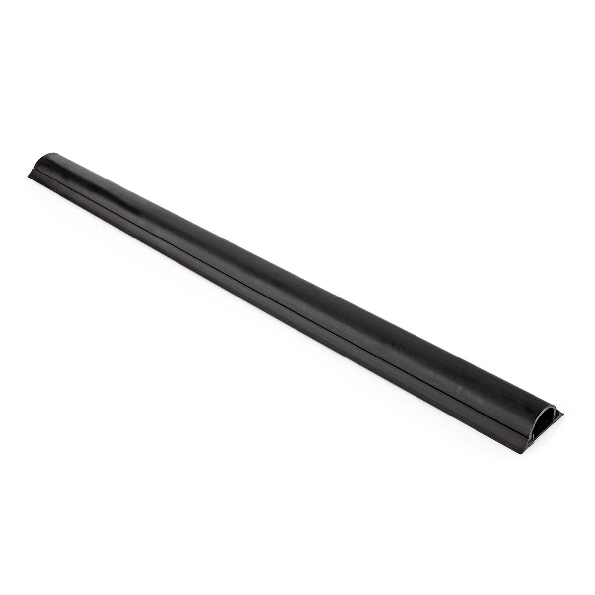 Cable Management Duct, PVC, Black, Fits 16mm Cables