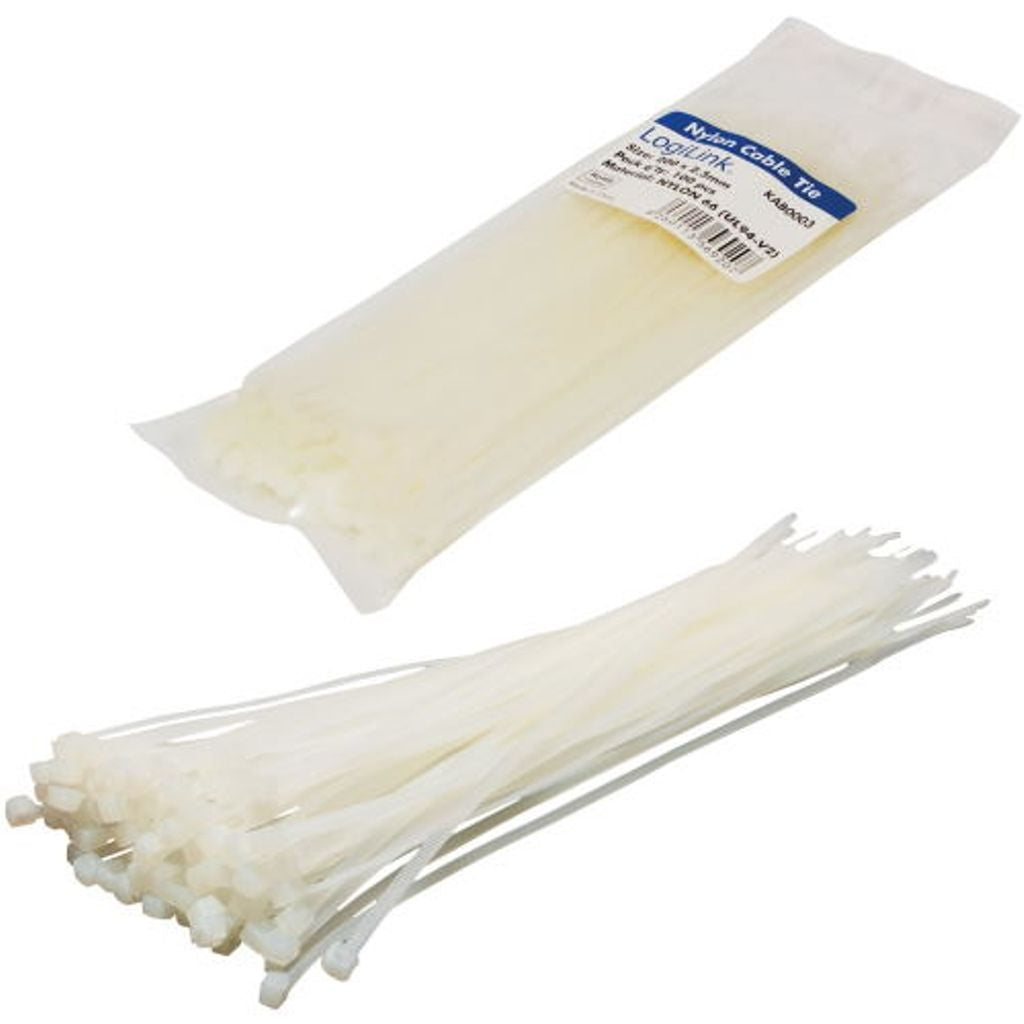 Cable ties 200x2.5mm 11kg 100-pack