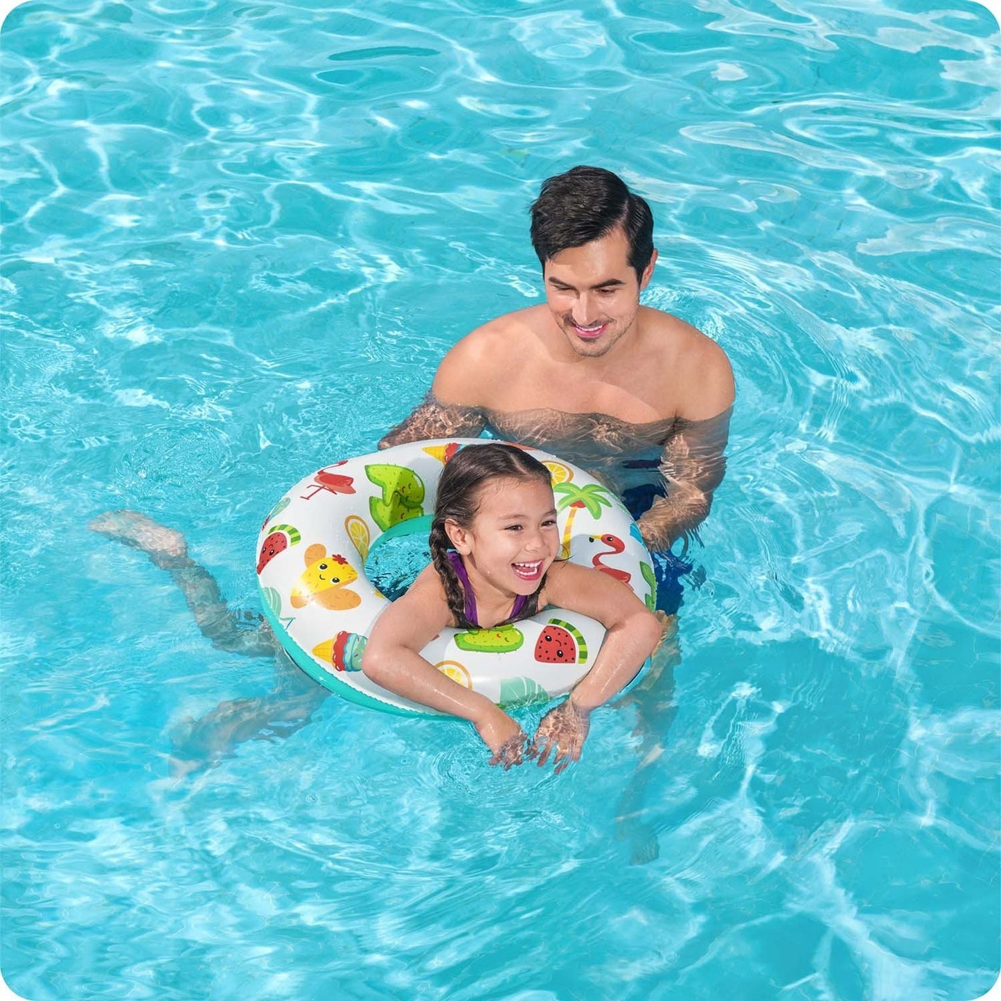 Cactus swimming ring 61 cm Bestway 36014