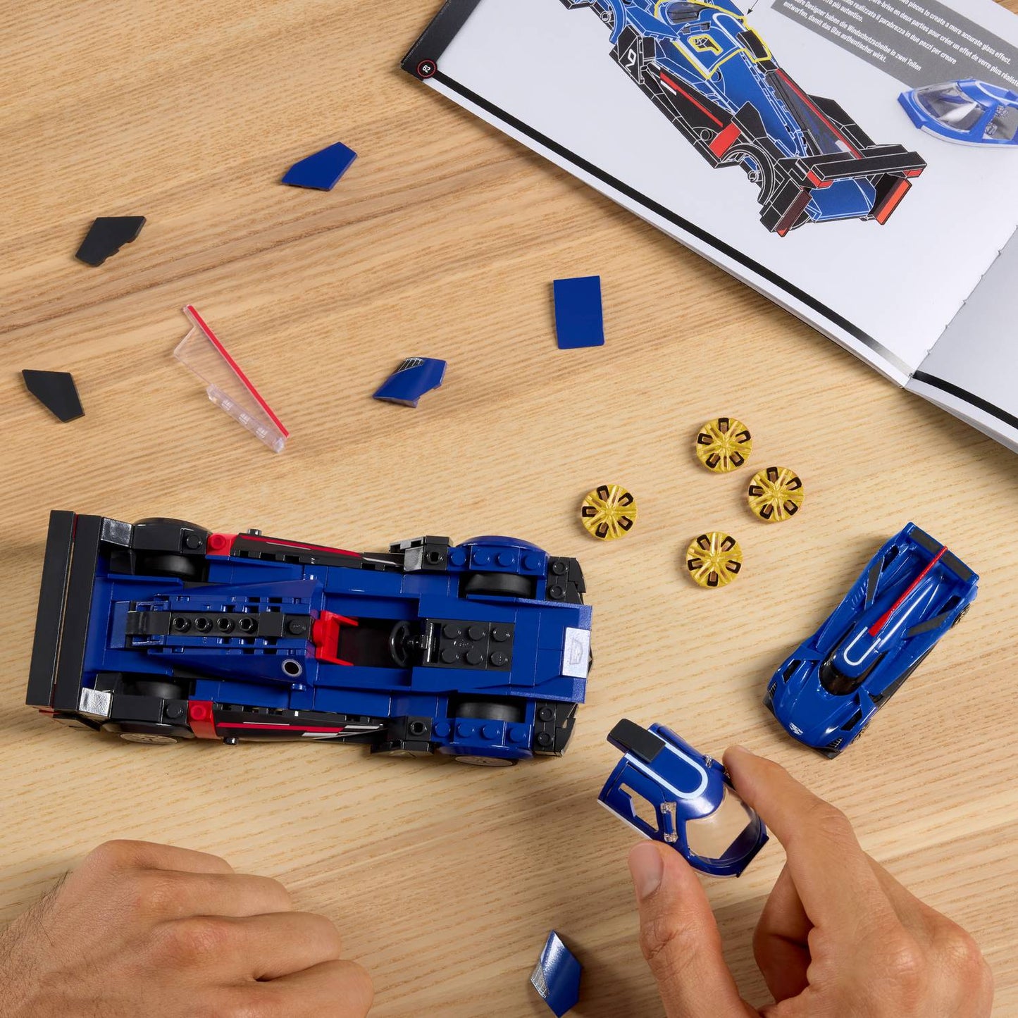 Cadillac GTP Hypercar Model Kit, 1:32 Scale, 230 Parts