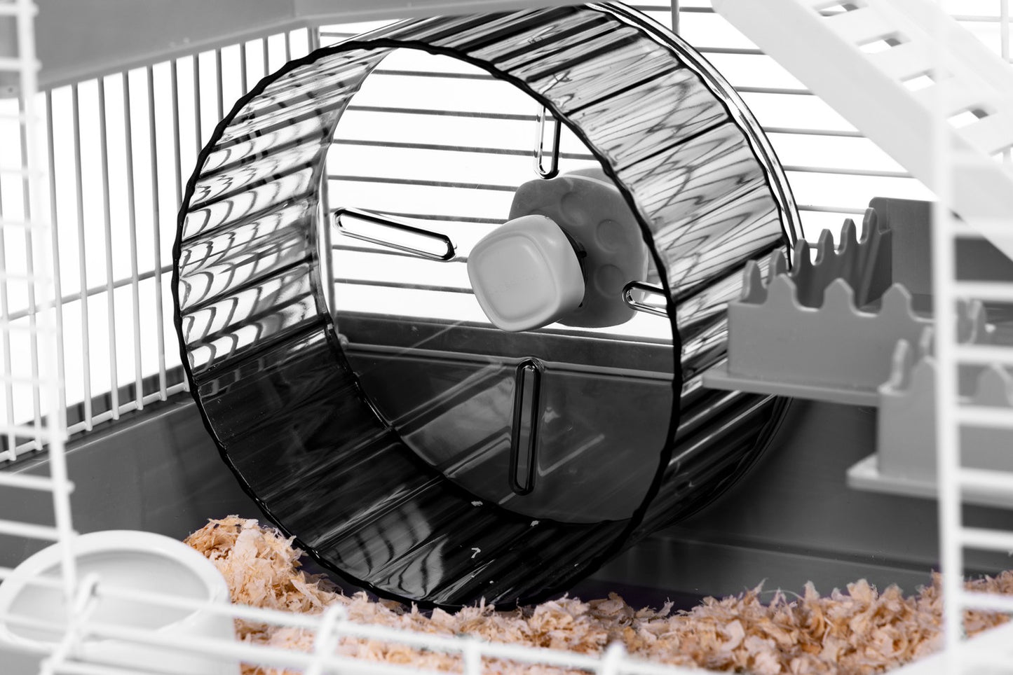 Cage for small rodents, full equipment