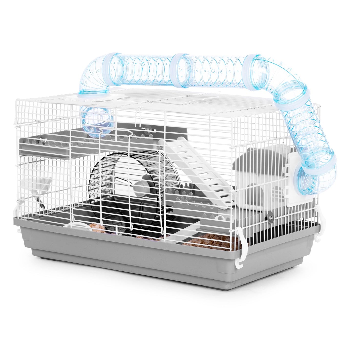 Cage for small rodents, full equipment