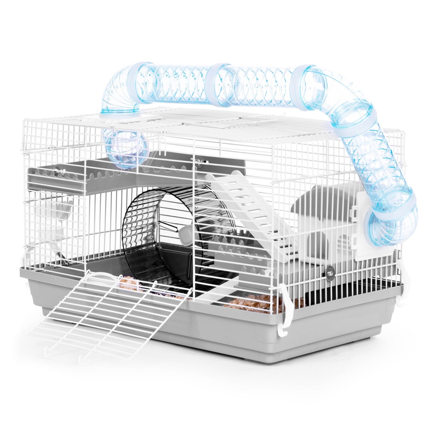 Cage for small rodents, full equipment