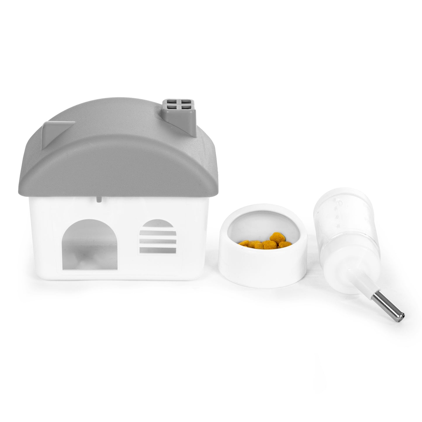 Cage for small rodents, full equipment