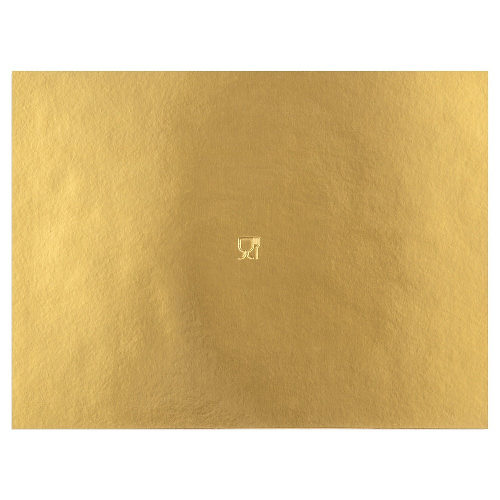 Cake Board, Gold Rectangular 40x30 cm