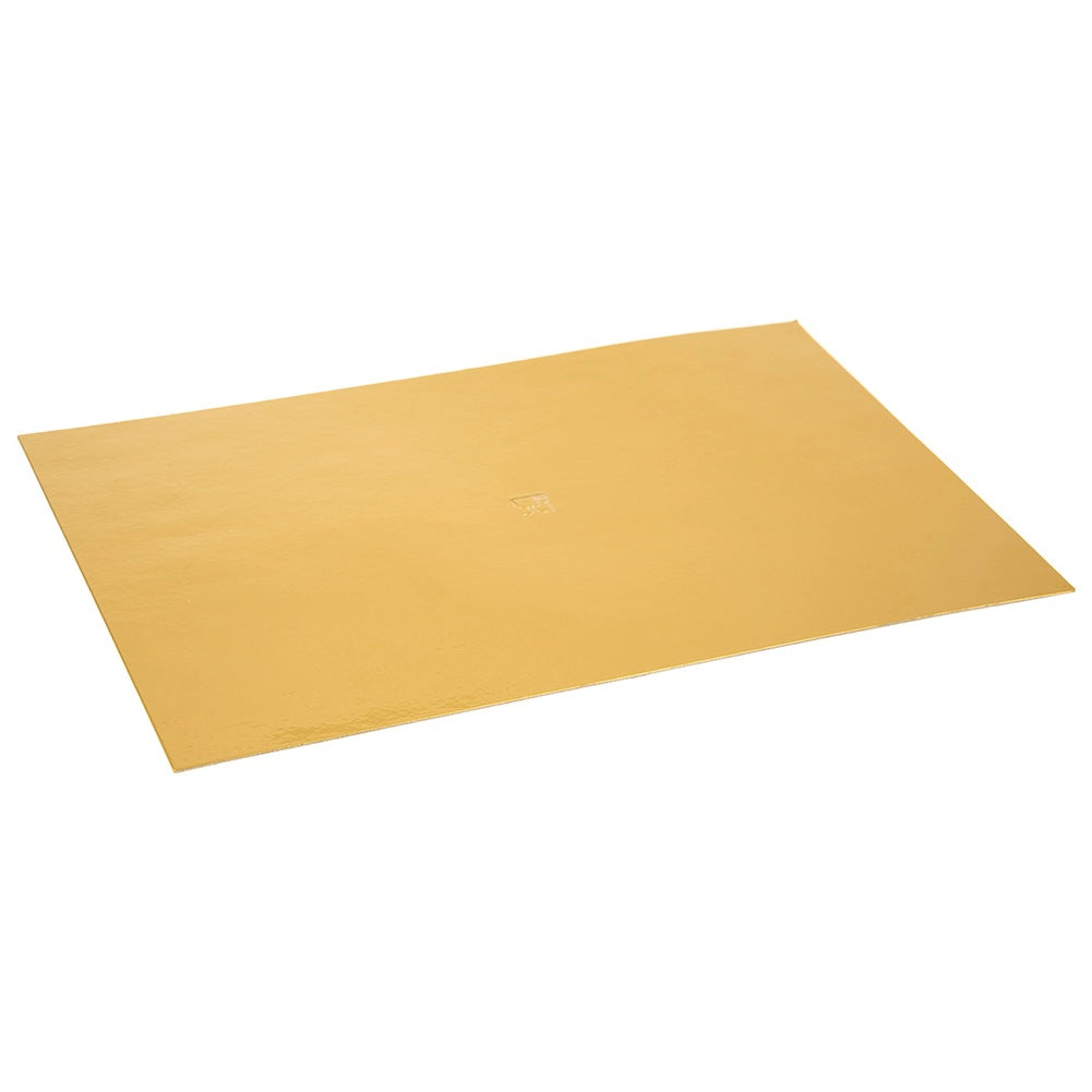 Cake Board, Gold Rectangular 40x30 cm