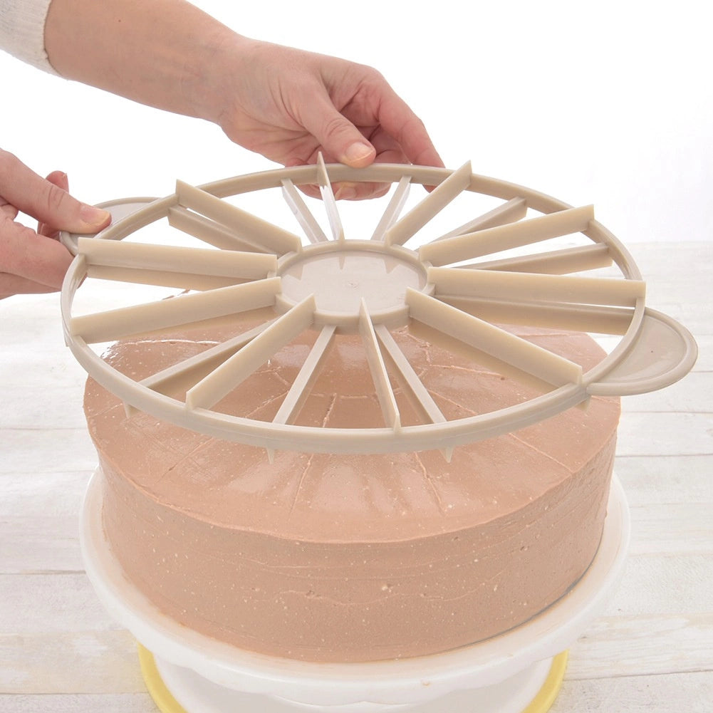 Cake Slicer, Double-Sided, 10/12 Portions, Dishwasher Safe
