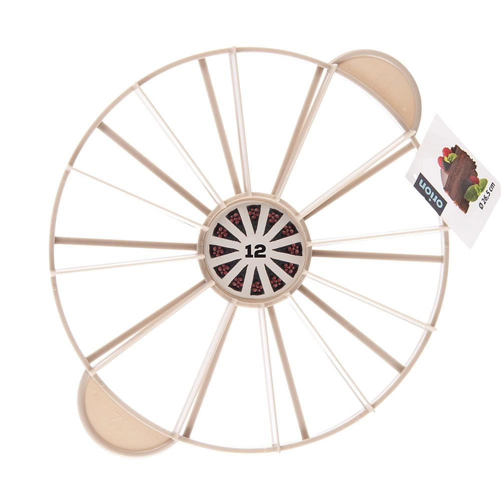 Cake Slicer, Double-Sided, 10/12 Portions, Dishwasher Safe
