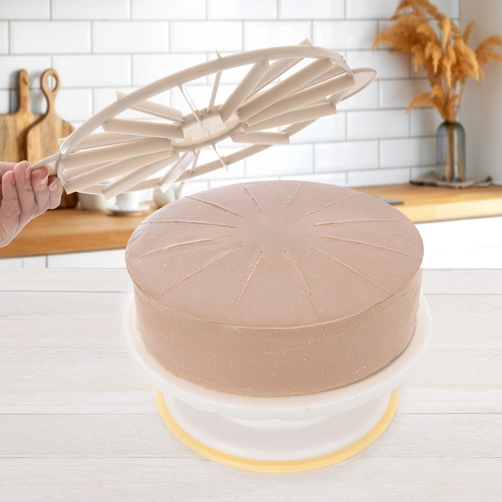 Cake Slicer, Double-Sided, 10/12 Portions, Dishwasher Safe