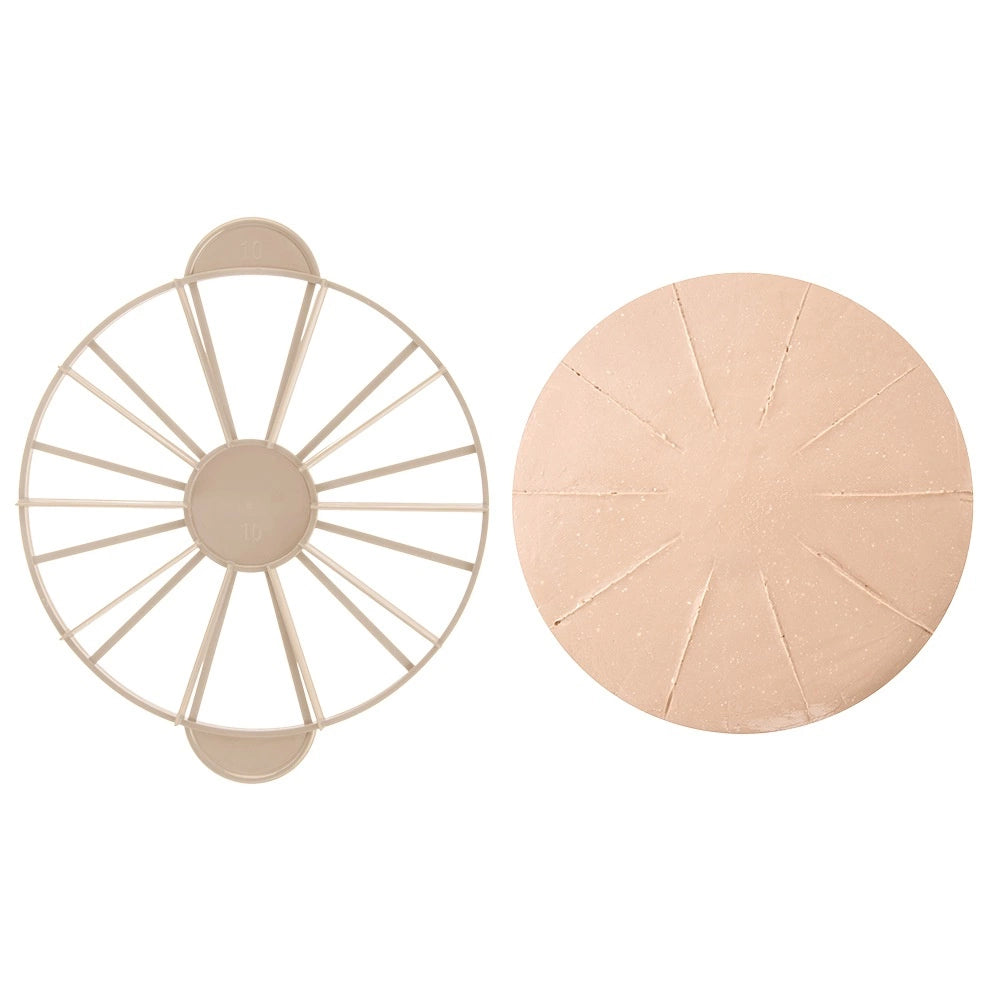 Cake Slicer, Double-Sided, 10/12 Portions, Dishwasher Safe