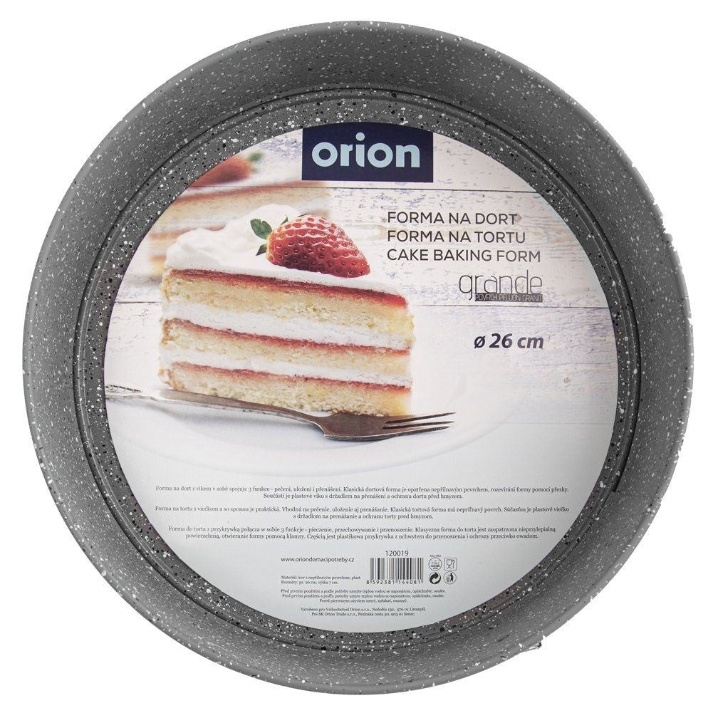 Cake form with Non-stick Granite coating and Lid