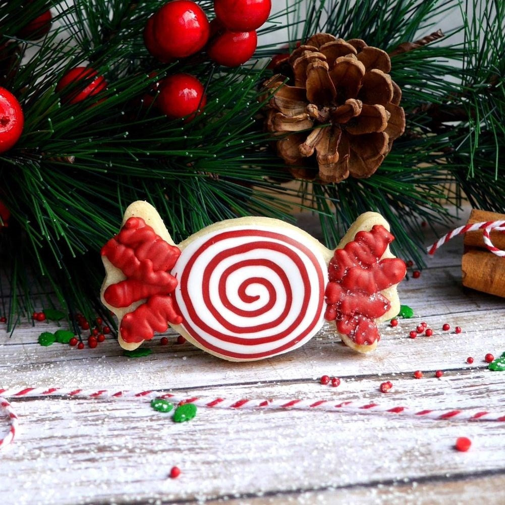 Cake tin in the shape of sweets, stainless steel, machine washable