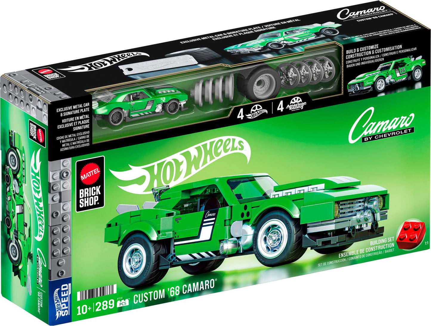 Build Your Own Custom '68 Camaro Model Kit, 1:32 Scale