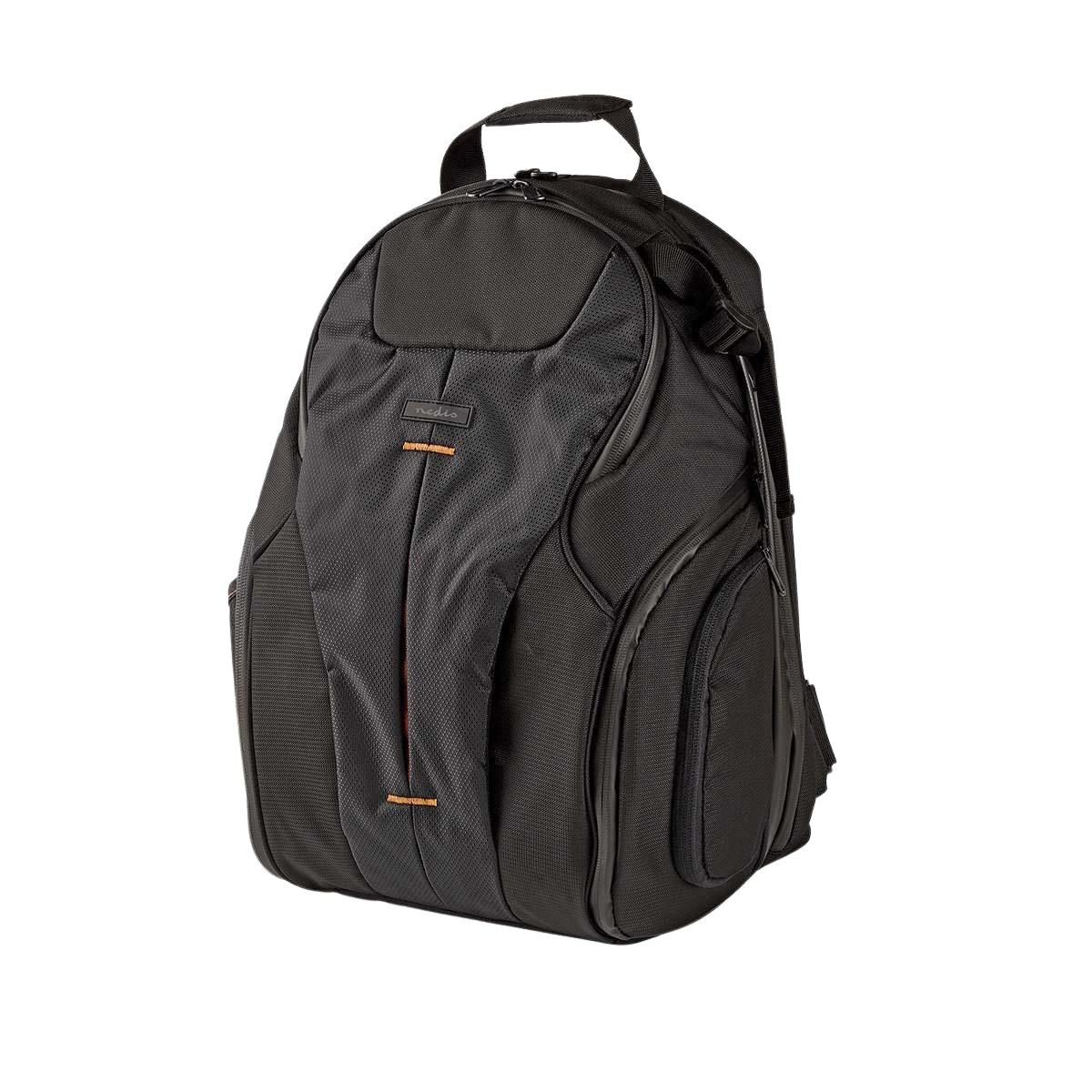 Camera Bag | Backpack | Water repellent | 150 mm | 290 mm | 410 mm | Total number of compartments: 16 | Orange / Black