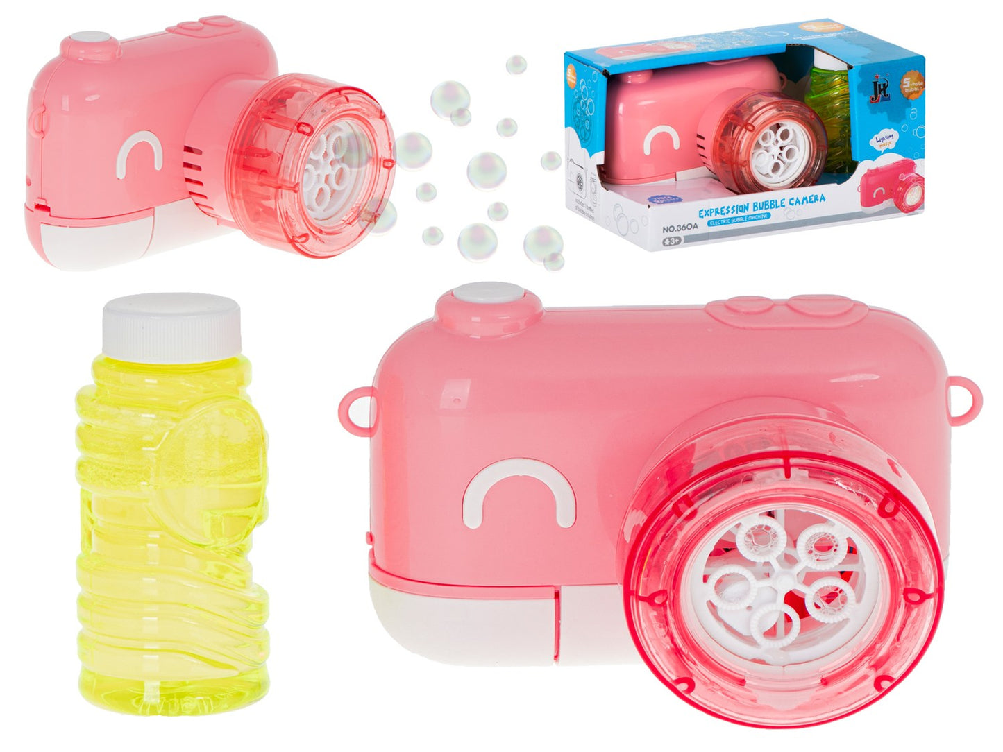 Camera soap bubble machine photo