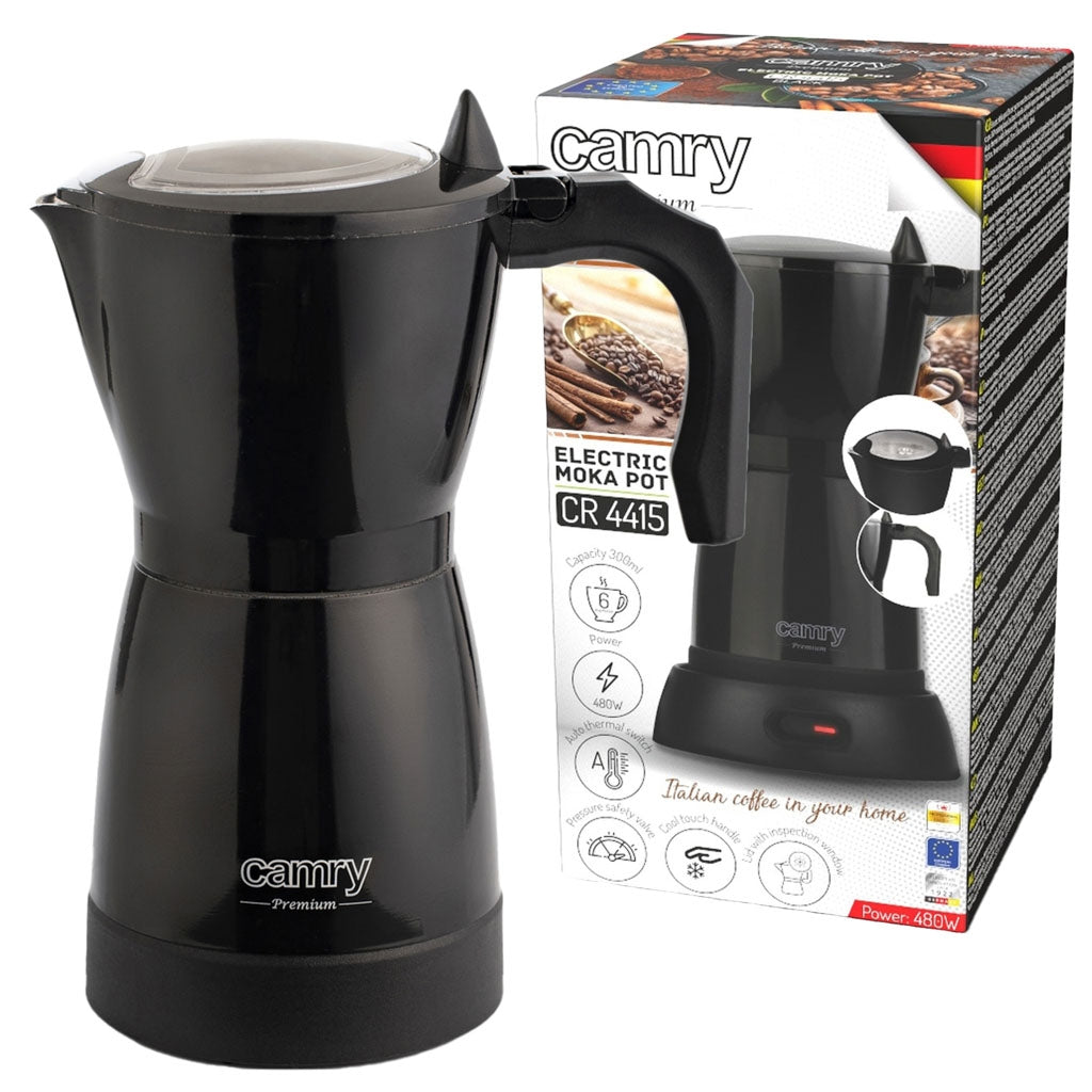 Camry CR 4415B Electric travel coffee maker 300ml 6 cups 480W