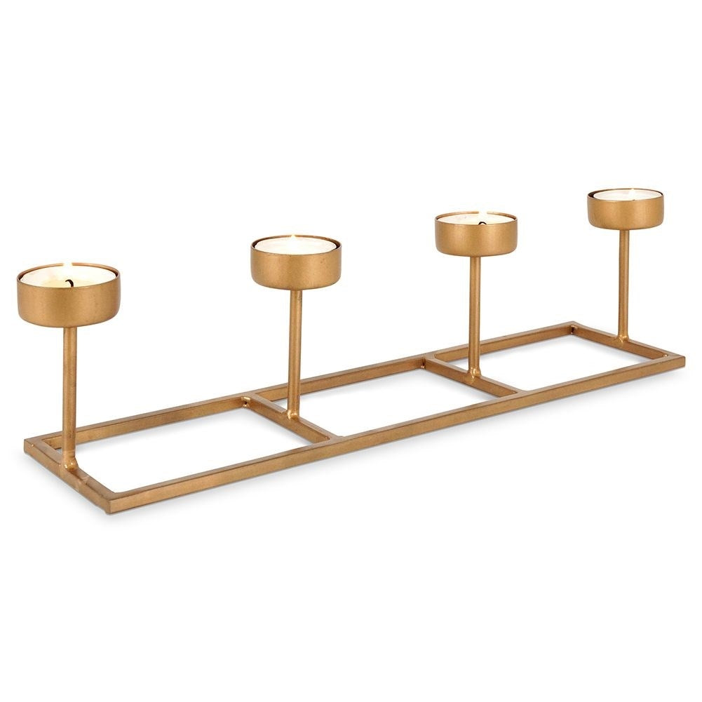 Candlestick for Fyra Tealight in Elegant Gold Shade