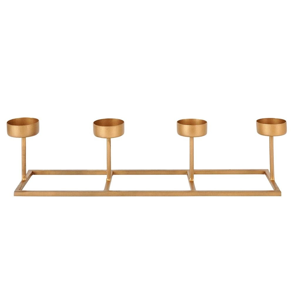 Candlestick for Fyra Tealight in Elegant Gold Shade