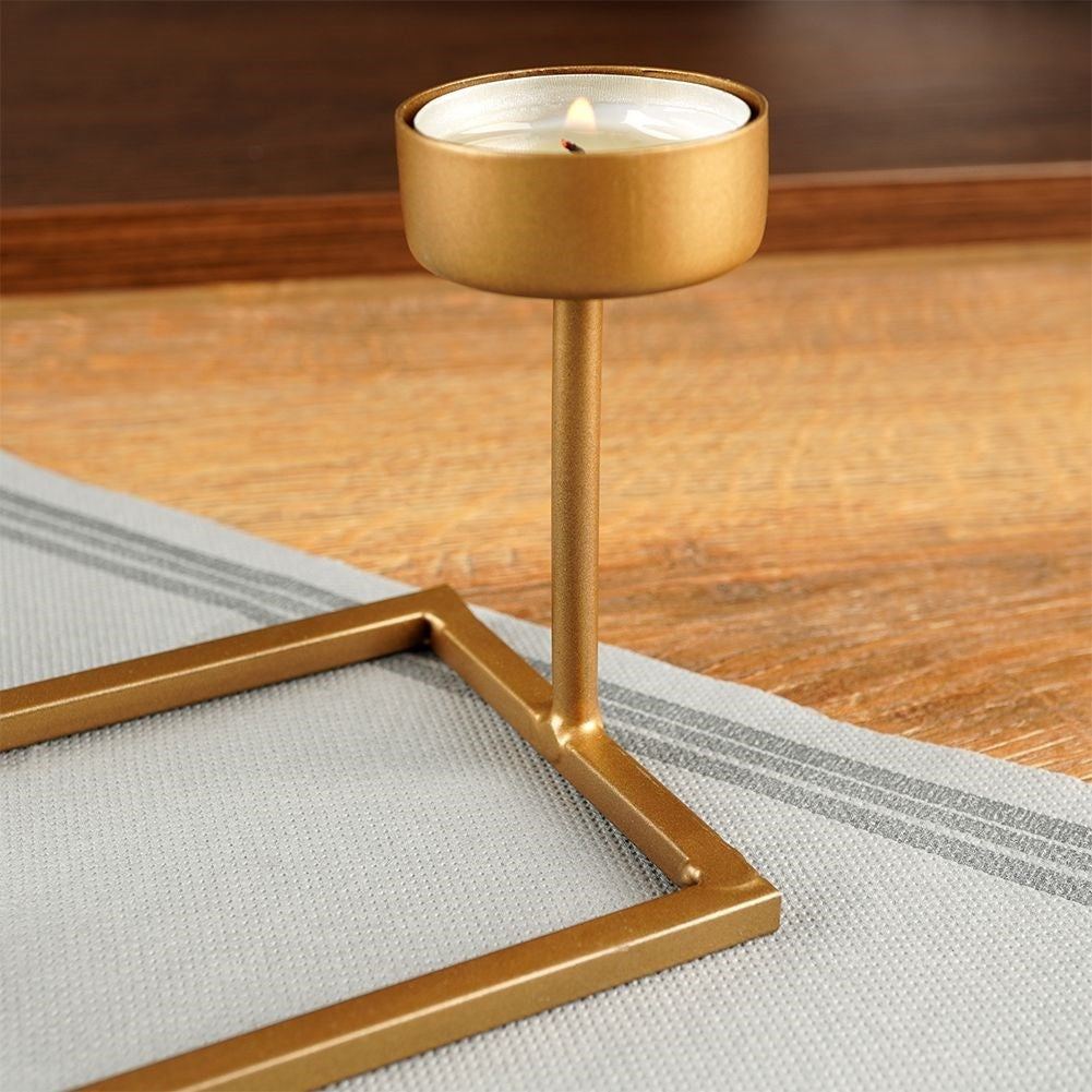 Candlestick for Fyra Tealight in Elegant Gold Shade