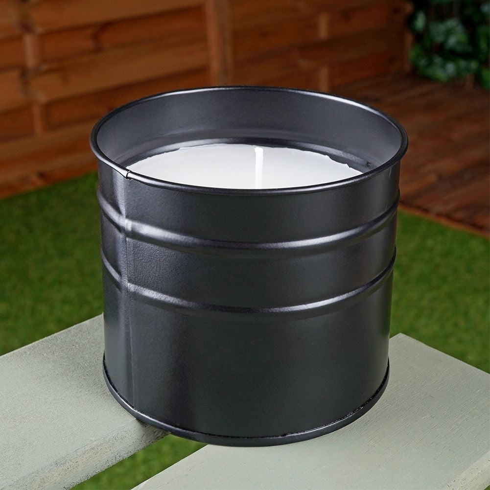 Candle with Essential Oil and Fresh Lemon Scent