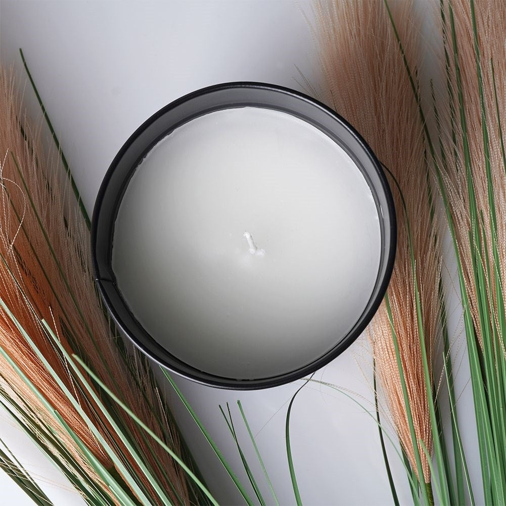 Candle with Essential Oil and Fresh Lemon Scent