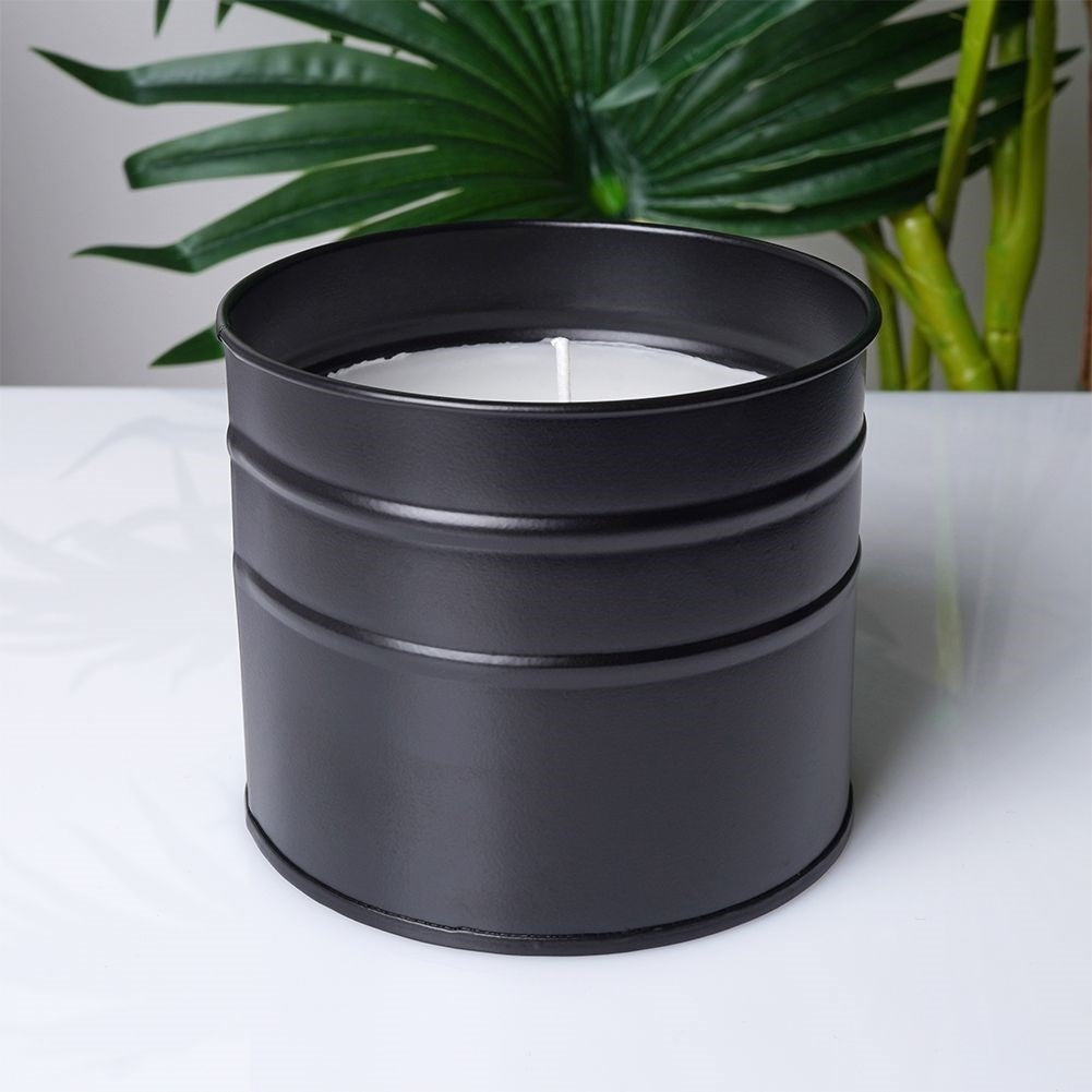 Candle with Essential Oil and Fresh Lemon Scent