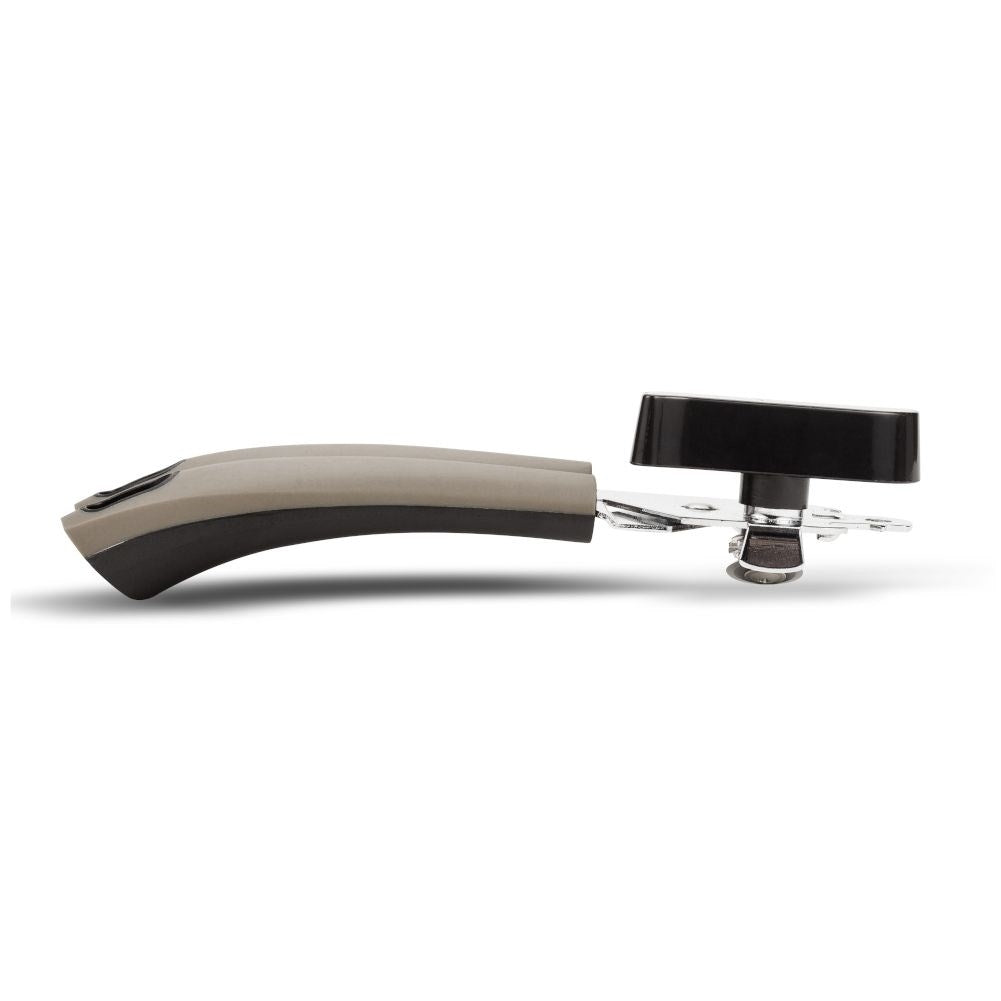 Can opener with non-slip handles, sturdy and durable