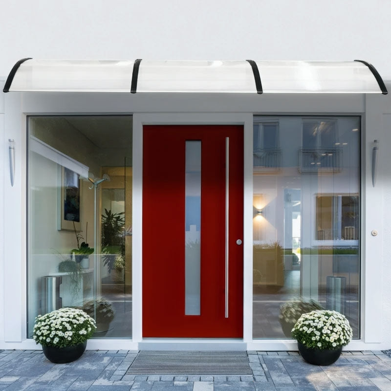 Canopy over the door, 100x80 cm, polycarbonate cover