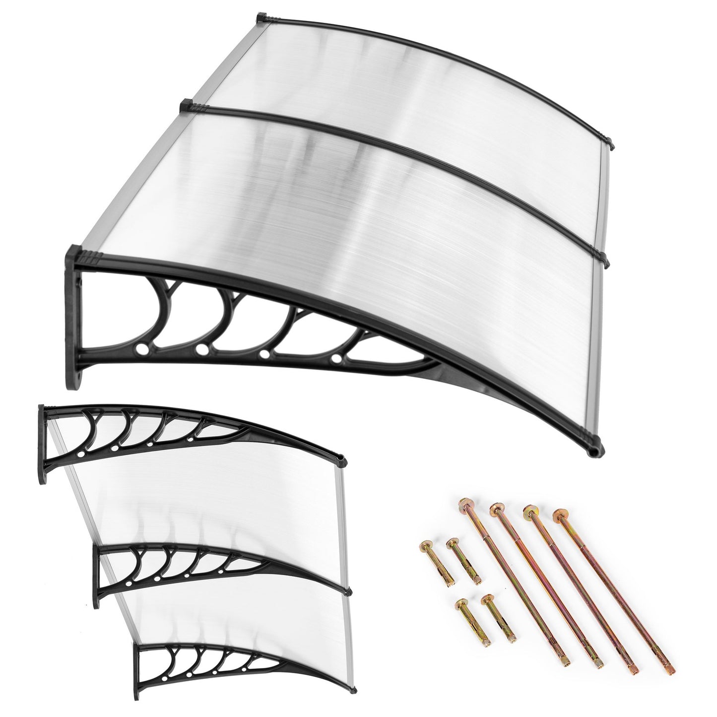 Canopy over the door, 200x100 cm, double polycarbonate cover