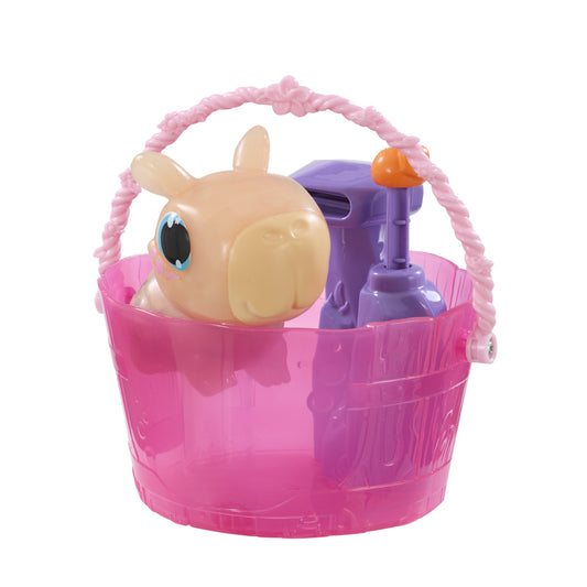 Floating Light-Up Capybara Bath Toy with Water Jet