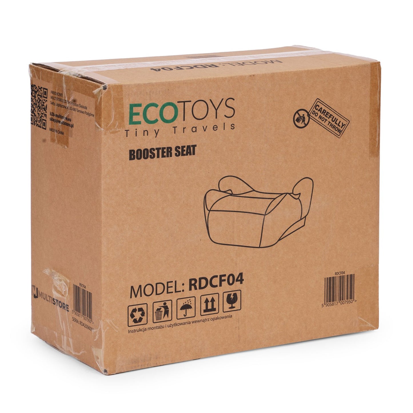 Car Booster Seat with Cup Holder, i-Size, 125-150 cm