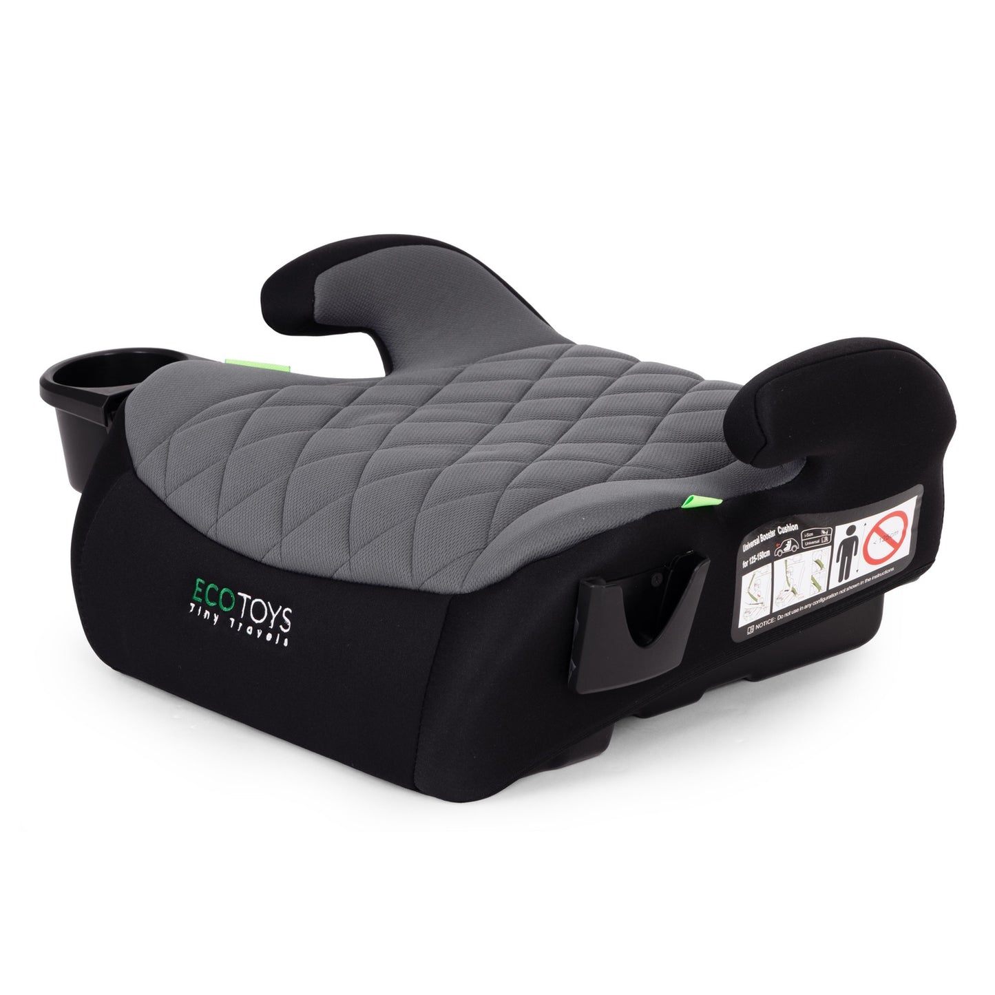 Car Booster Seat with Cup Holder, i-Size, 125-150 cm